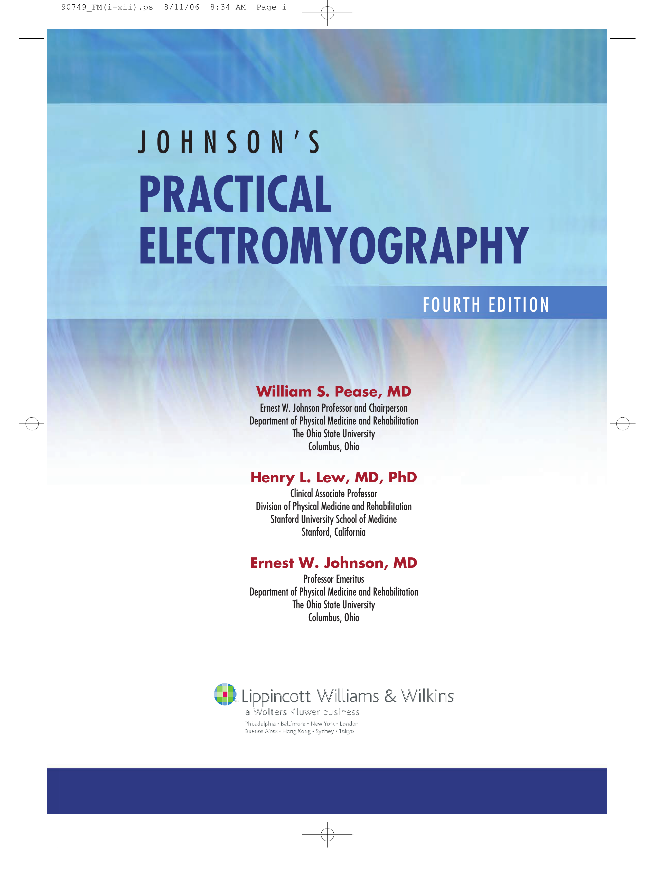 Johnson's Practical Electromyography