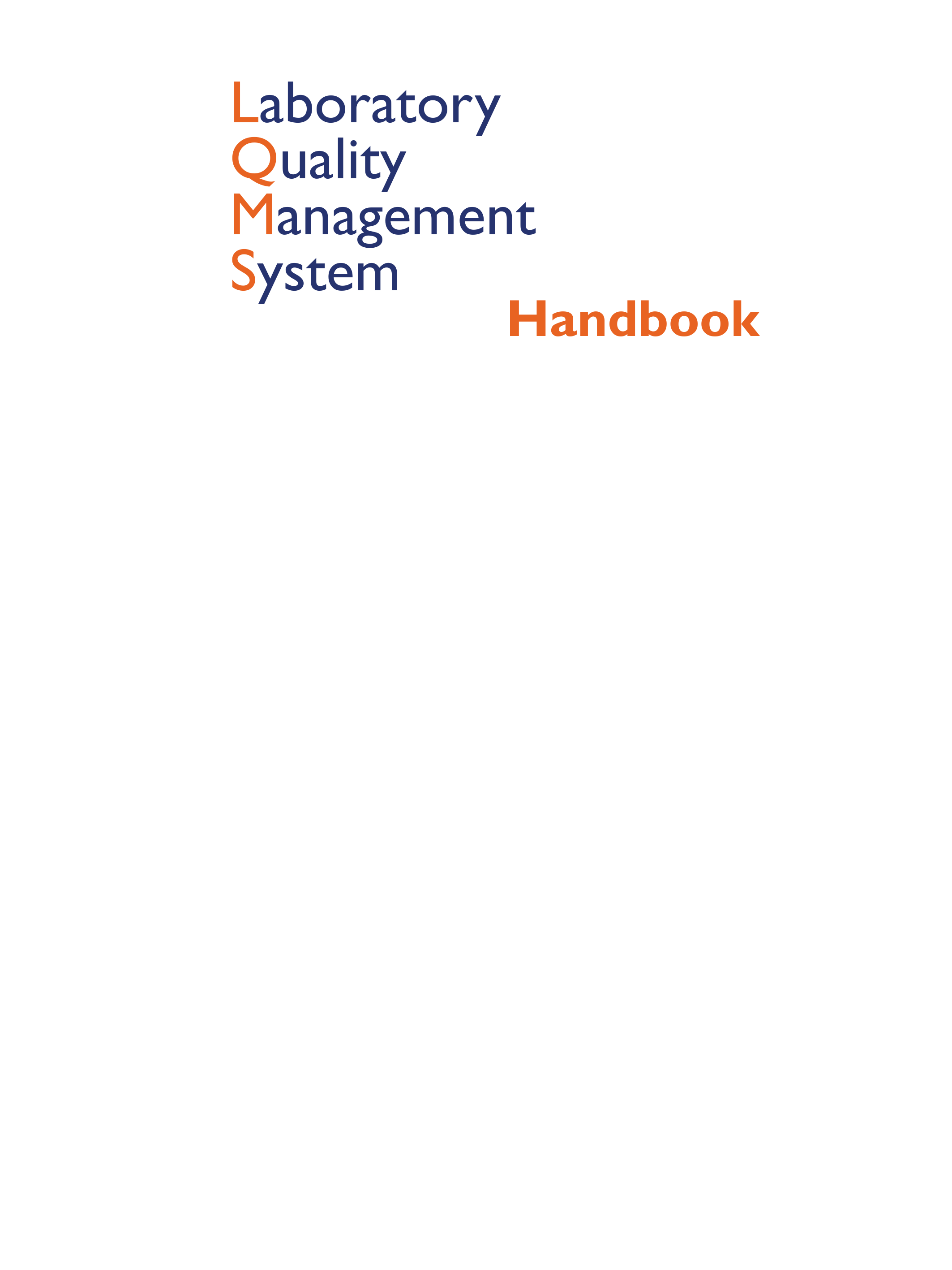 Laboratory Quality Management System