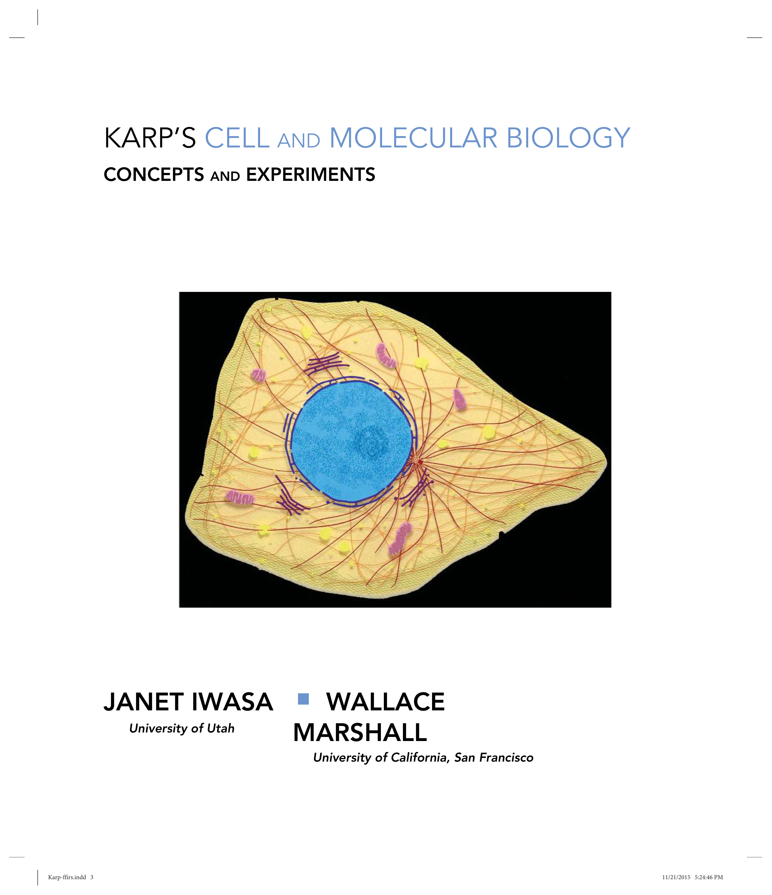 Karp's Cell and Molecular Biology
